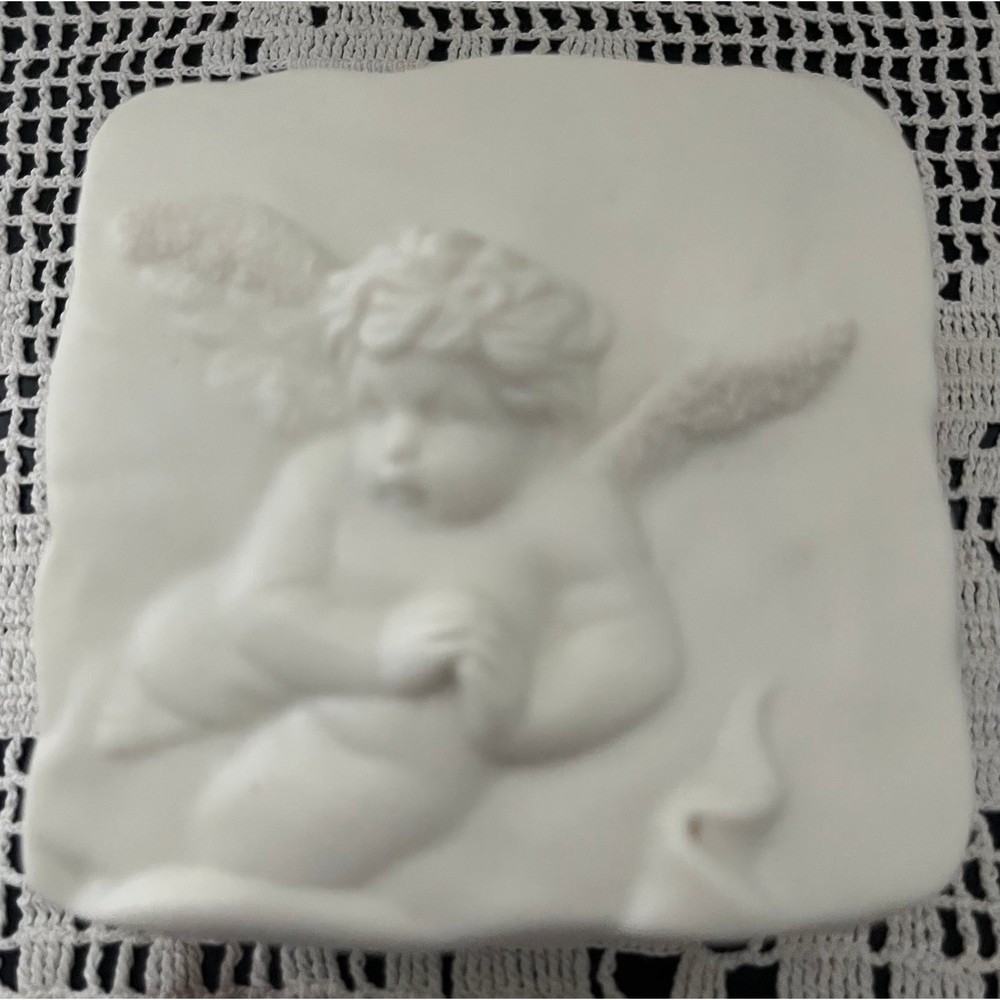 Vintage Angel Trinket Box